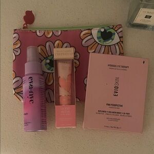 Makeup bag w3 full size pcs